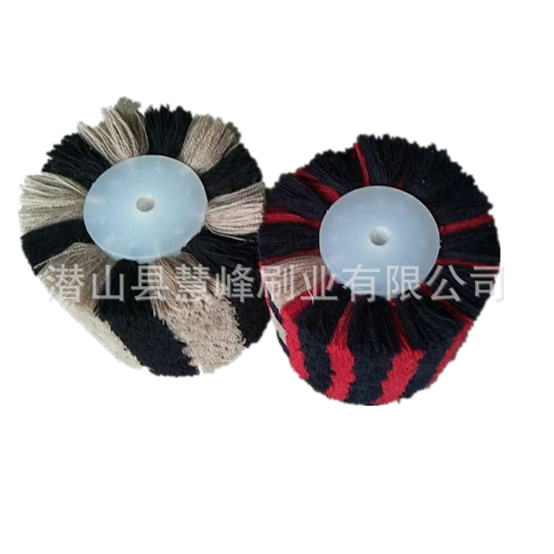 红色毛线辊除尘扫灰刷辊抗老化毛线100%毛线刷棍无刮痕刷100%棉线