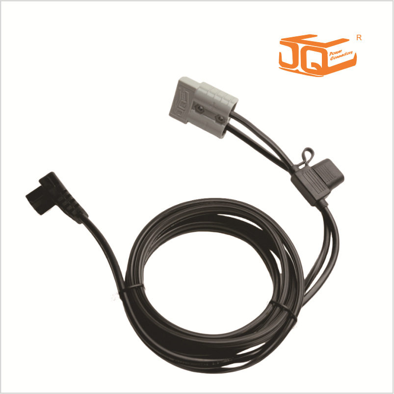 车载冰箱电源线插头 冰箱插头线日字形冰箱插头线连接器