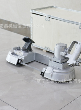 矿用手持式气动带锯风动钢轨切割机FDJ-200多用途气动切割锯