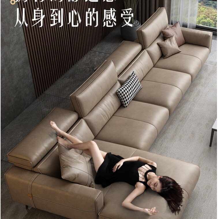 北欧轻奢现代科技布免洗现代简约布艺沙发客厅组合小户型整装沙发