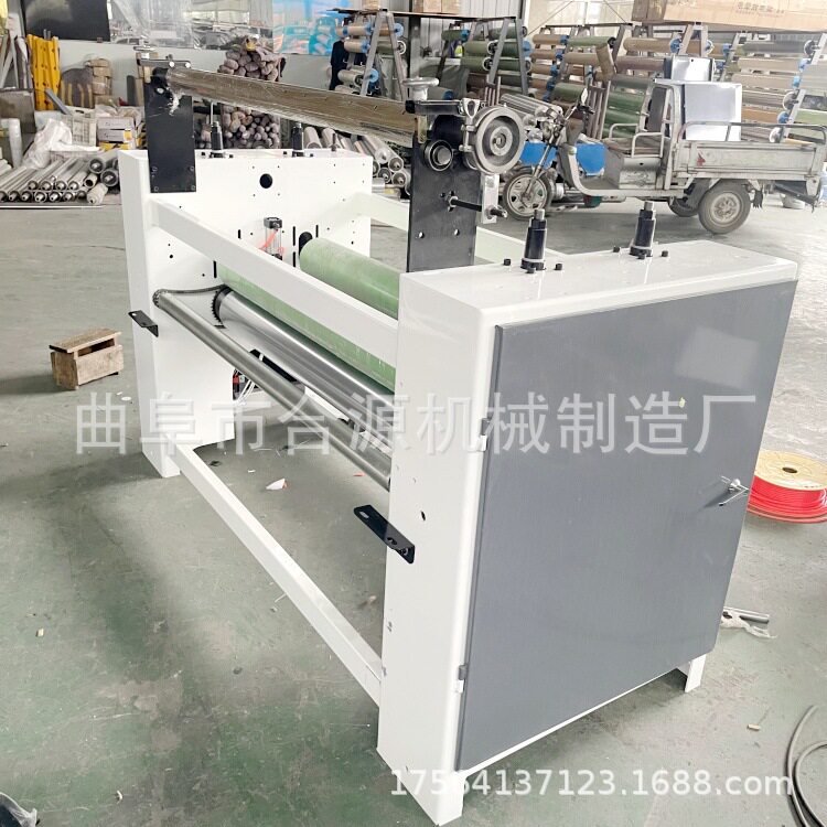 全自动贴纸机 生态板密度板涂胶覆膜机 木塑板玻镁板石膏板贴面机