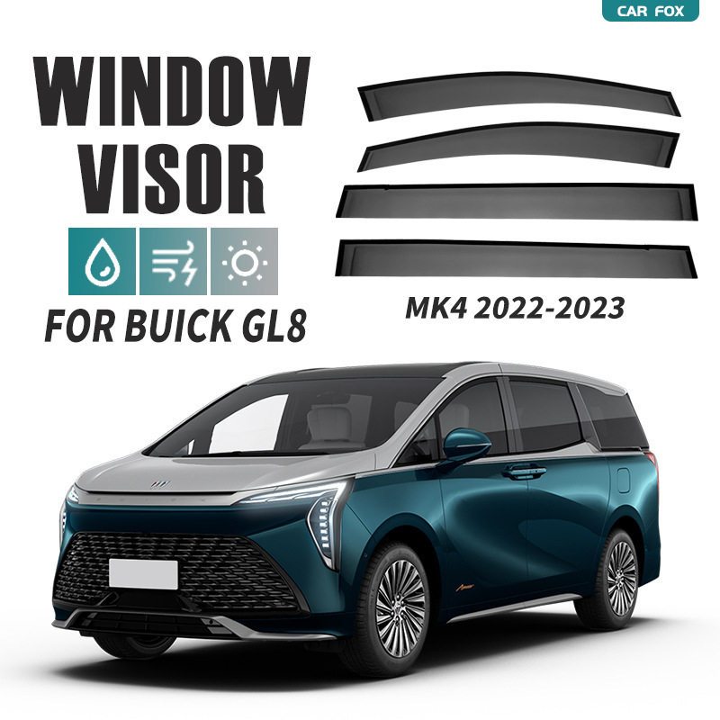 适用别克GL8世纪晴雨挡雨板雨眉遮阳板BUICKGL8Windowvisor
