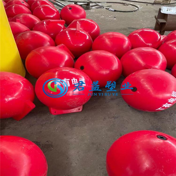 浮球海边区域划分福建海上划分区域塑料浮球
