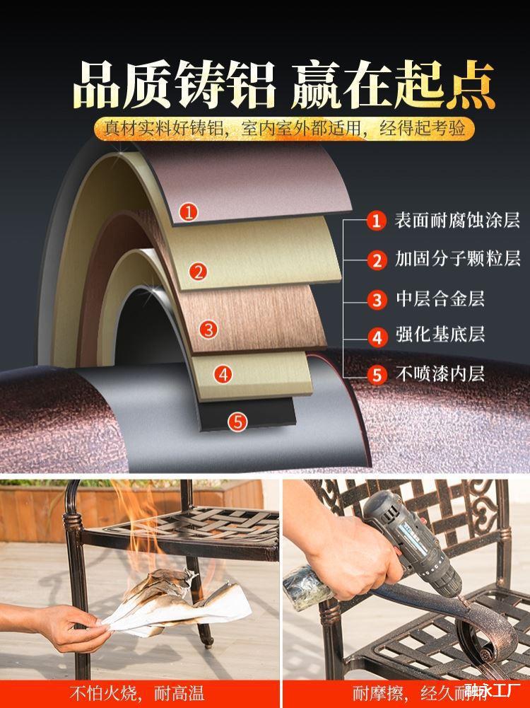 外烧烤桌椅组合折叠无烟套装电烤炉桌子家具小阳台防水露营外摆