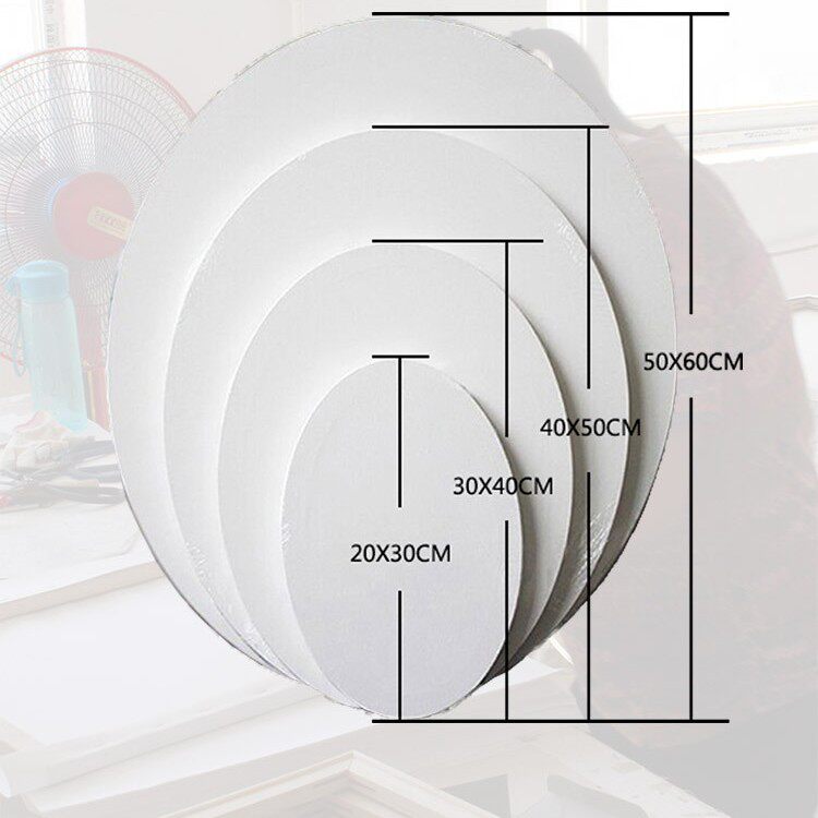 厂家批发油画布框丙烯椭圆形多规格异型油画框 写生学生美术用品