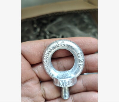 荐  4.8级 镀 白锌  吊环螺栓 DIN580  M8吊环螺栓  螺栓吊环螺钉