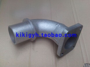 潍坊裕兴 华源 华天 K4100D 排气弯管 30KW柴油发电机组排气弯头