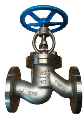 高压法兰截止阀J41W-40/64/100P/不锈钢SS30408截止阀