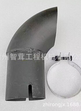 徐工XS222J  223J  262J压路机消声器尾管  排气弯管 连接管 配件