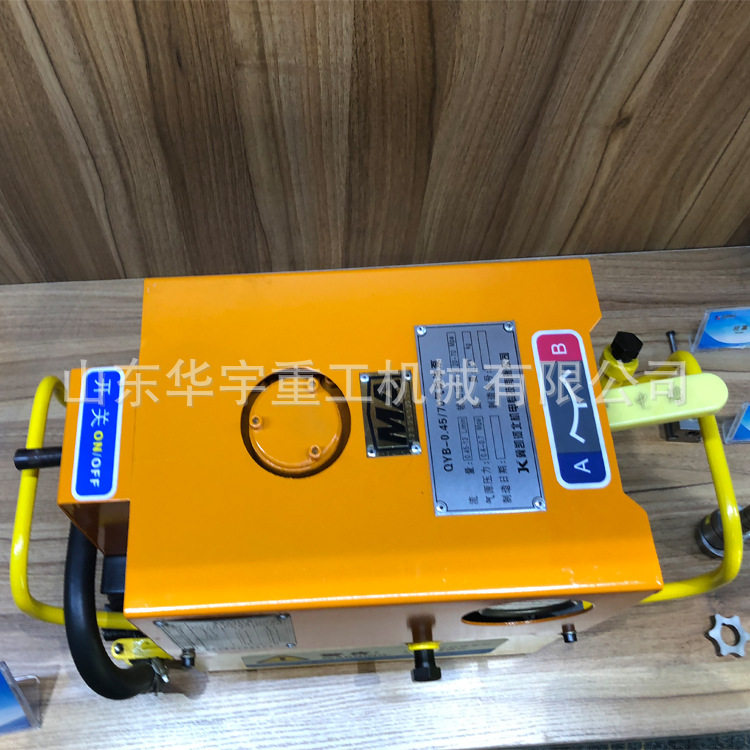 石家庄QYB-0.45/70气动油泵 煤矿用张拉机具配套气动油泵型号全