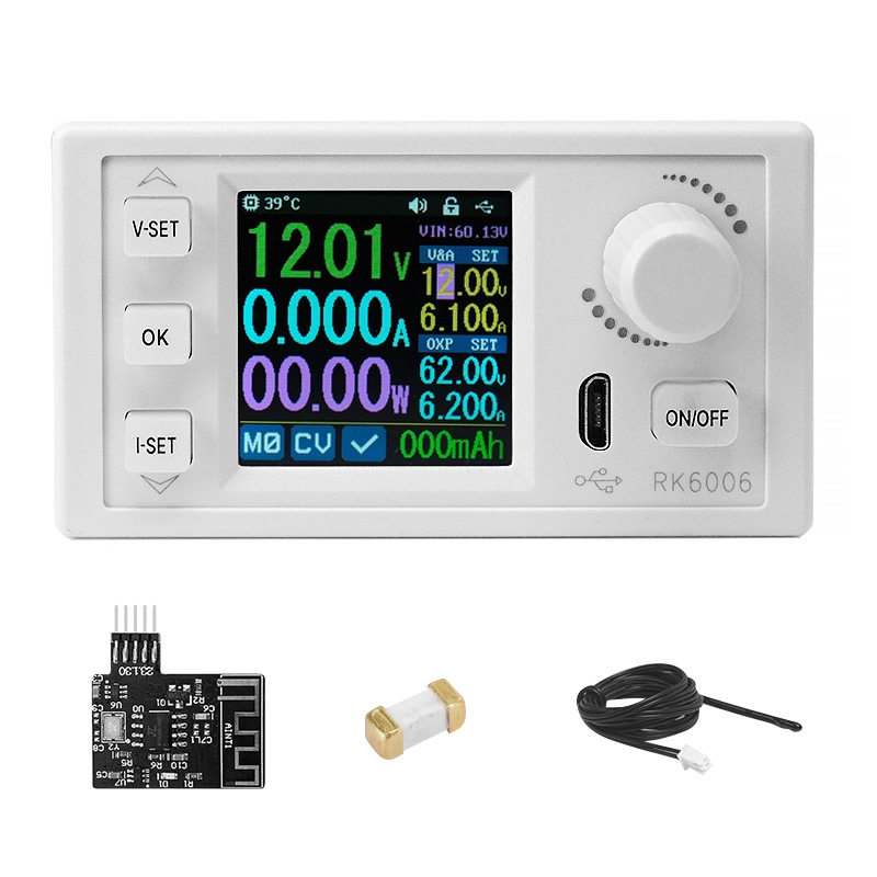 RK6006-BT可调直流稳压维修实验电源恒压恒流6A数显5V/12V/48V