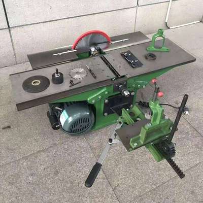 电动木工台刨机 钻眼刨削台刨机 300型台刨机