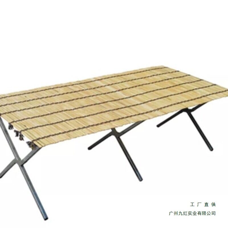 地摊货架子折叠竹席夜市摆饰品挂衣服水果多功能展示桌便携简易床
