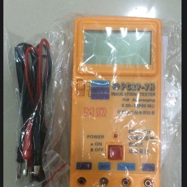 PC27-1/2H/3H/4/7H  数字式自动量程绝缘电阻表/兆欧表  表头
