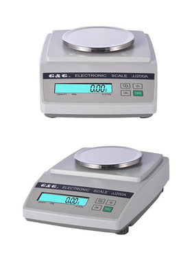 0.01g电子天平 JJ1000A液晶屏电子天平  JJ600A应变式电子天平