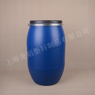 桶厂家直销250斤液体桶固体颗粒桶 125L化工桶法兰铁箍桶120KG包装