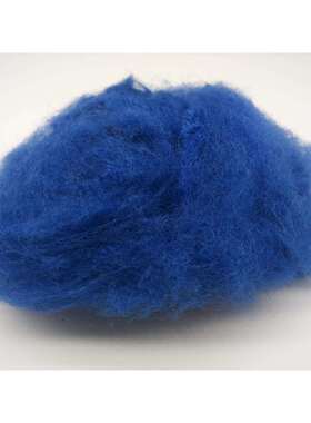 宝蓝色6D51短纤维福优思短纤超市来样核价少量现货一包起