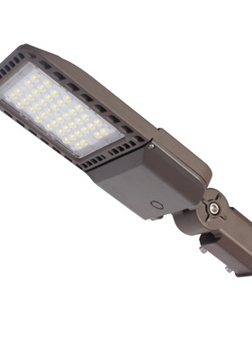 压铸LED鞋盒路灯头100W150W200W300W北美道路照明灯智能光控路灯