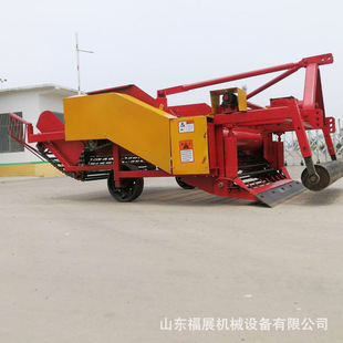 拖拉机带1.4米宽幅花生收获机 平地起垄两用机 新款花生收获机