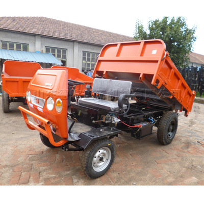 柴油小四轮 狭小楼层砂石矿用拉煤四轮车 小型农用粮食货物搬运