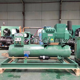 冷库制冷设备 半封闭式空调压缩机设施 4FES-5(中高温)(机头)