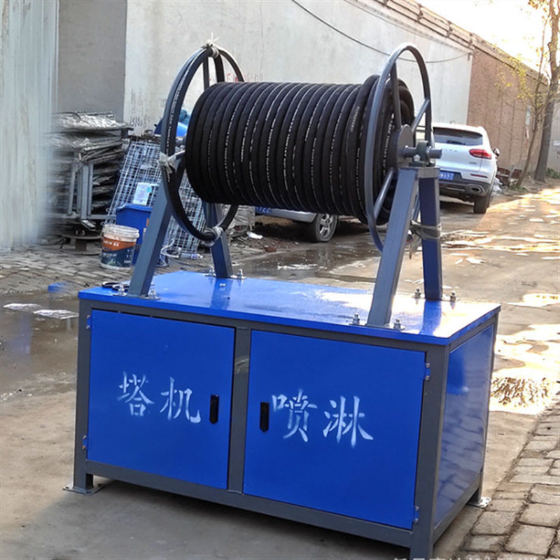 建筑工地塔机喷淋设备 除尘降温塔吊喷淋系统   高空降温造雾机
