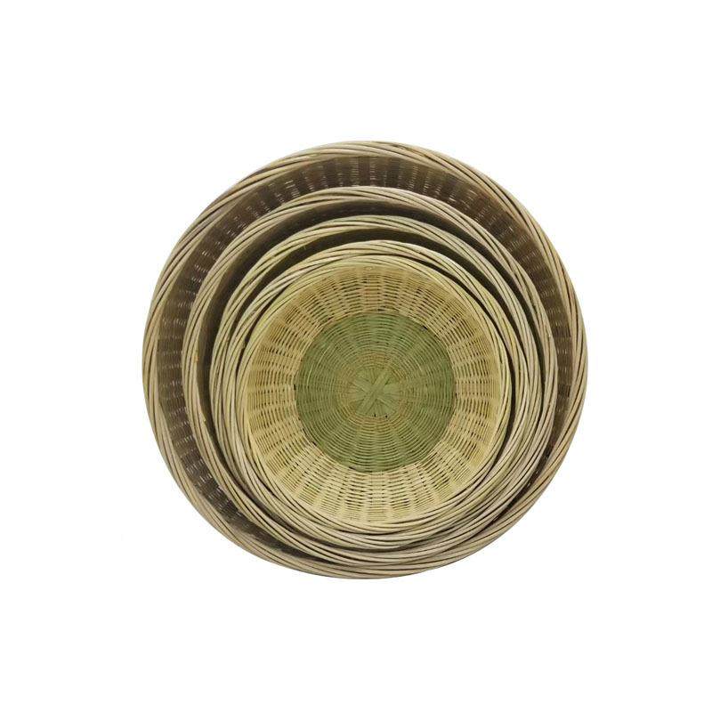 竹编制品竹簸箕篮头A08收纳手工编花篮馒鸡织蛋竹筐篓水果盘果竹,特色手工艺,竹编/竹雕,淘宝优惠券,粉丝福利购,淘宝优惠卷