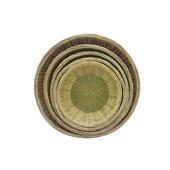 竹编制品竹簸箕篮头A08收纳手工编花篮馒鸡织蛋竹筐篓水果盘果竹