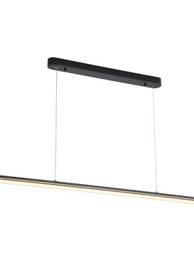 全光谱长条餐厅吊灯字极茶室灯具简约62611房极简岛台一书吧台吊