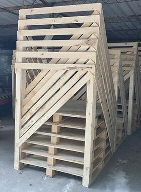 多层板木托盘带输围物流运周转ZKD专用实木木托盘质复木合板多层