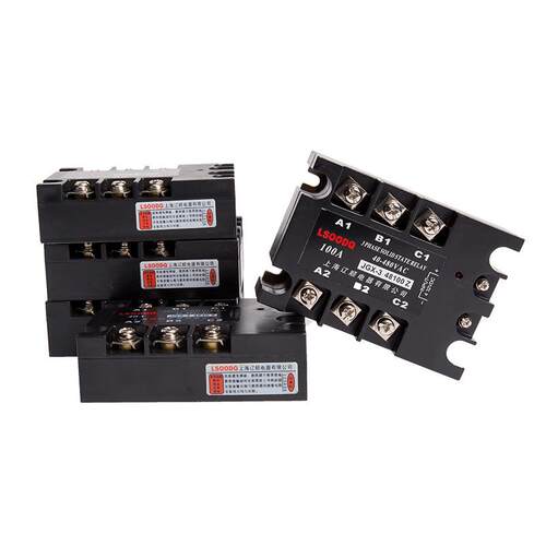 上海辽顺强型JGX-34825Z40A/60A/80A直流控交流三相固态继电器
