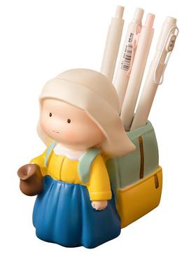 艺术家意笔筒高颜值面摆件学生用创YF084-2品书房桶办公室收纳树