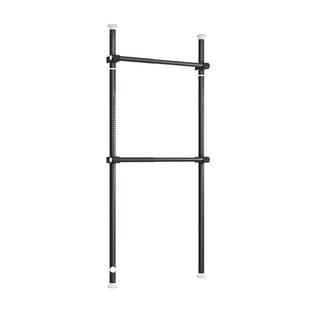 顶天地DIY挂立合衣架伸缩挂衣杆衣帽间组衣架落地室收卧纳晾衣架