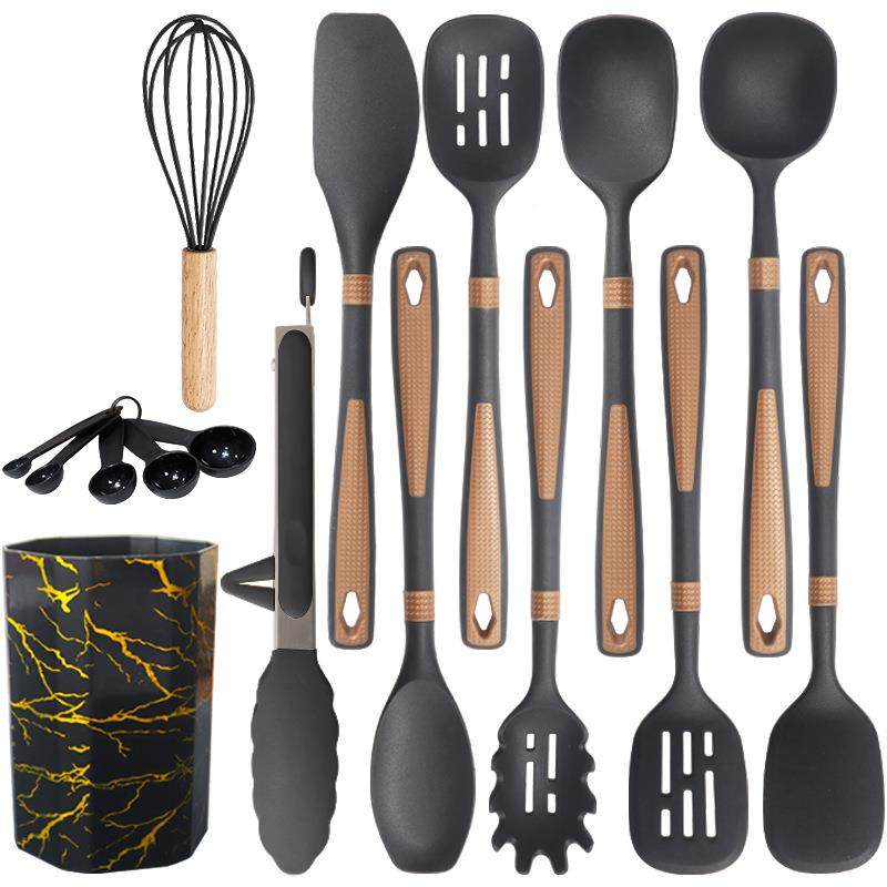 硅胶锅汤勺1MJTD-122套锅炒菜不粘硅胶铲食品级家用铲硅胶厨具套,厨房/烹饪用具,锅铲,淘宝优惠券,粉丝福利购,淘宝优惠卷