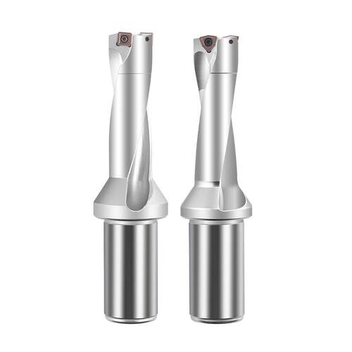 U钻暴力钻u钻刀杆车床用WC型桃形刀片SP型平底小直径快速钻头打孔