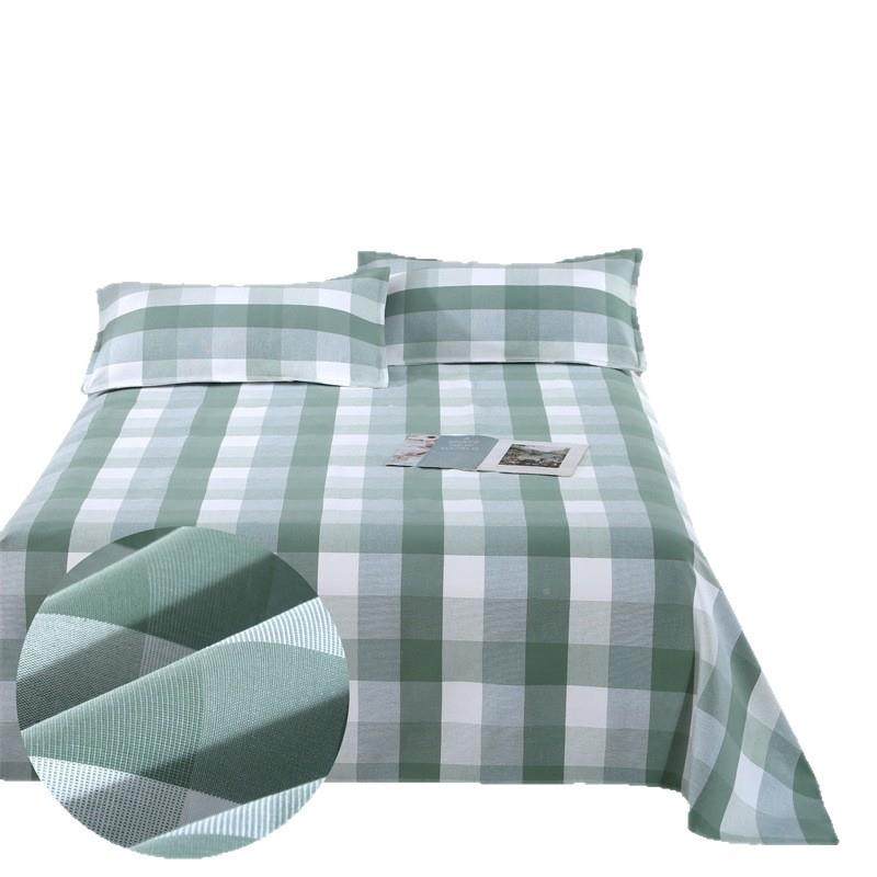 销[很厚]厂家直新款老粗布棉加原厚凉席特厚床三件套单夏K季家用,床上用品,床单,淘宝优惠券,粉丝福利购,淘宝优惠卷