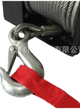 厂家直销便携式电动绞盘电动绞盘winch2000LB小型电动绞盘