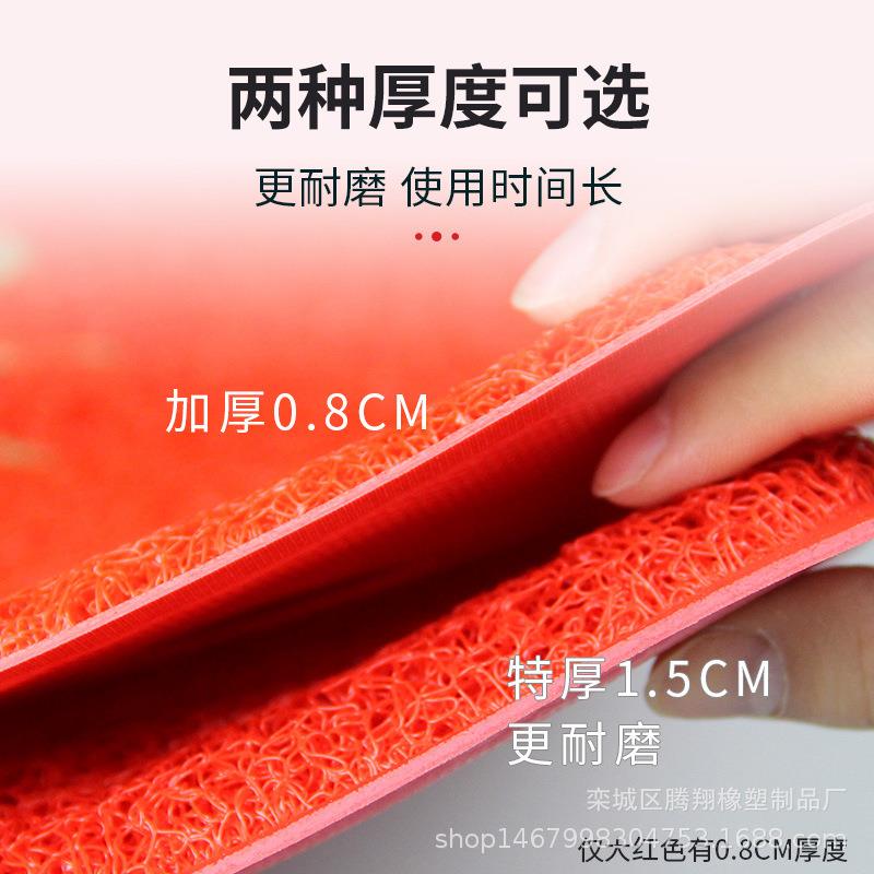 欢迎光临进门脚垫出入平安地垫地毯丝圈入门防滑门垫地垫