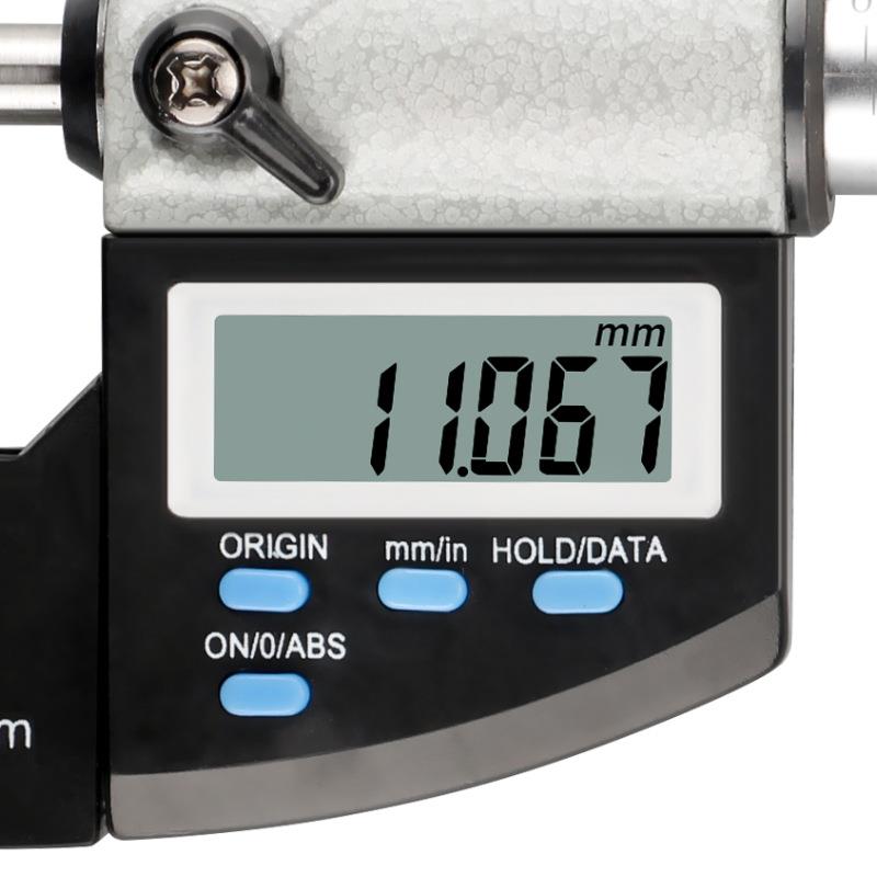 跨境电商刻线电子数显千分尺-/.螺旋测微计仪