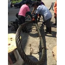 钢丝绳吊索具/起重工具/插编钢丝绳/纯手工钢丝绳穿扣/钢丝绳编头