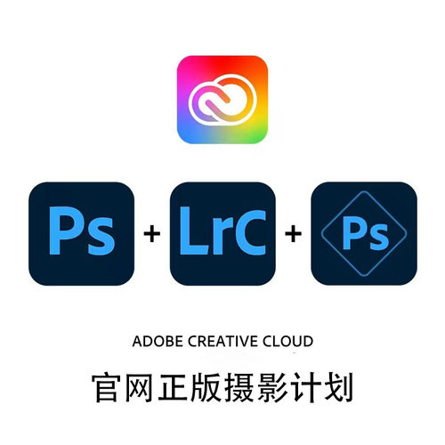 Adobe摄影师计划ps软件年兑换码激活Lightroom/Photoshop订阅M123