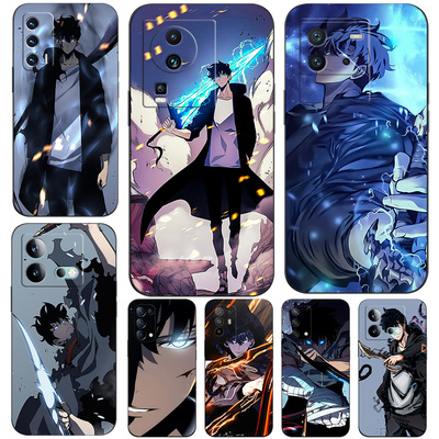 硅胶软手机壳适用OPPO IQoo neo9 8 pro 5S 5 6 6SE 7 7SE 竞速版 自我升级solo leveling Sung-Jin-Woo