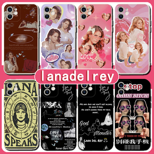 Lana12Del拉娜德雷Rey lanadelrey手机壳苹果13华为p40打雷姐iPhone14promax专辑OPPO周边vivo小米11x明星同款
