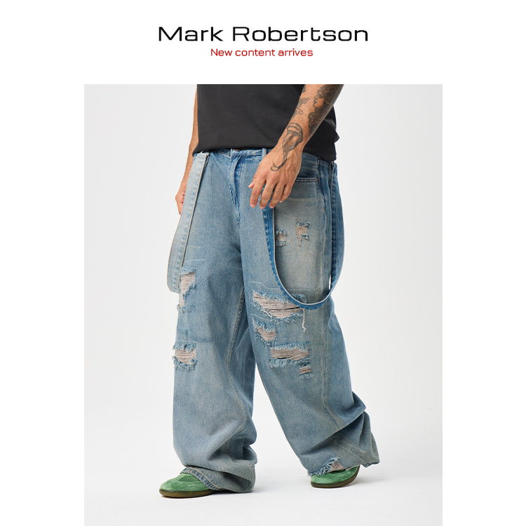 MarkRobertson25aw背带裤牛仔裤