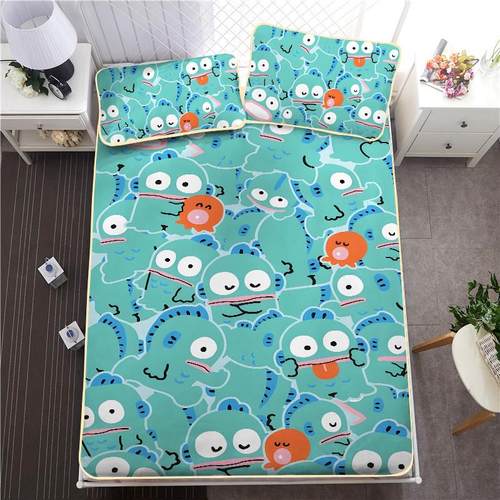 丑鱼汉顿冰丝席三件套女寝室夏季凉感席面学生宿舍单人席子凉席