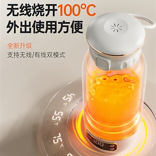 瑞森烧水杯恒温壶家用婴儿专用水壶冲奶外出旅游便携式电加热水杯