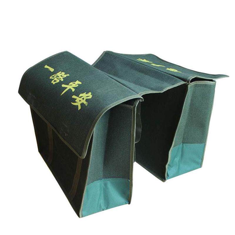 机车包快递邮政送报车尾钓鱼工具邮差帆布包角挞档两侧工具包