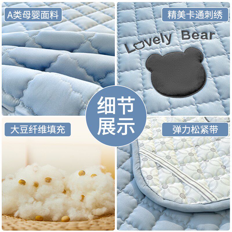 精选床褥垫薄款床垫软垫地铺褥子垫被被褥铺底垫子180x200防滑床