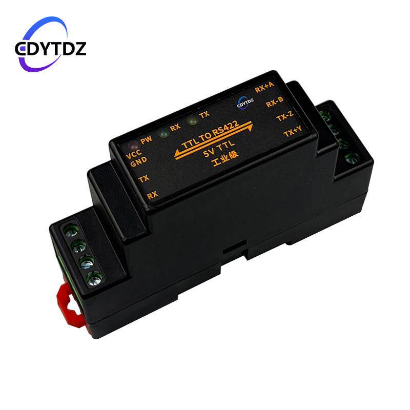 TTL转RS422模块/RS422转TTL 串口UART双向互转换模块/隔离型/外壳