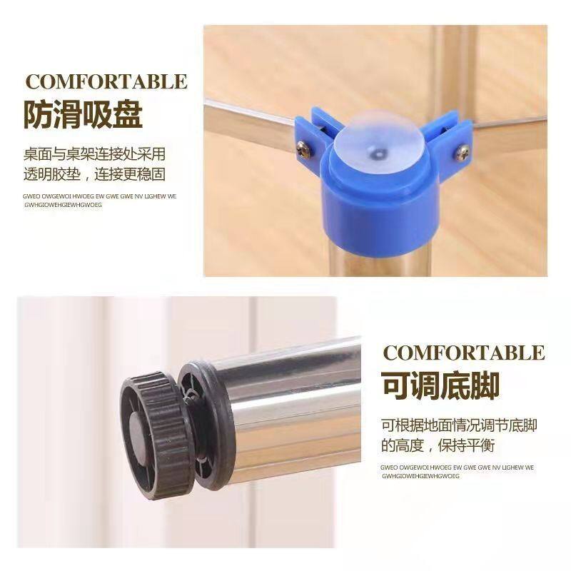 简易折叠桌架桌腿支架麻将桌架饭桌架方桌架圆桌架收缩架快餐桌腿